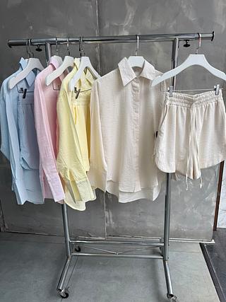 Conjunto linho puro